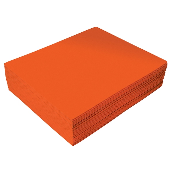 Better Office Products EVA Foam Sheets, 9 x 12 Inch, 2mm Thick, Orange Color, for Arts and Crafts, 30 Bulk Sheets, 30PK 01217 - main